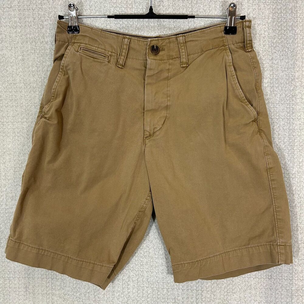 American Eagle Shorts Mens 28 Measures 28x9 Brown Next Level Flex 2% Stretch